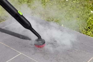 La brosse en acier ou en polyester pour lutilisation du nettoyeur vapeur