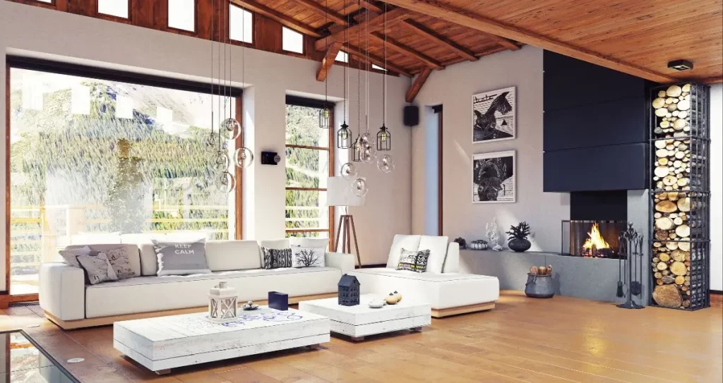 entretenir son chalet en montagne avec un nettoyeur vapeur